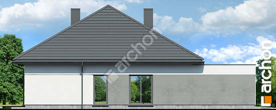 Elewacja boczna projekt dom w macierzankach 7 g2e 8847d00624ddce8dbb5d307f59437528  266