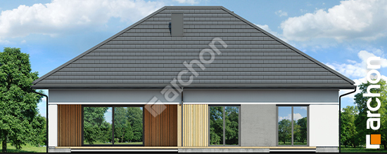 Elewacja ogrodowa projekt dom w macierzankach 7 g2e 329cb95d82eee937ff5cc4f5b2e6f7c2  267
