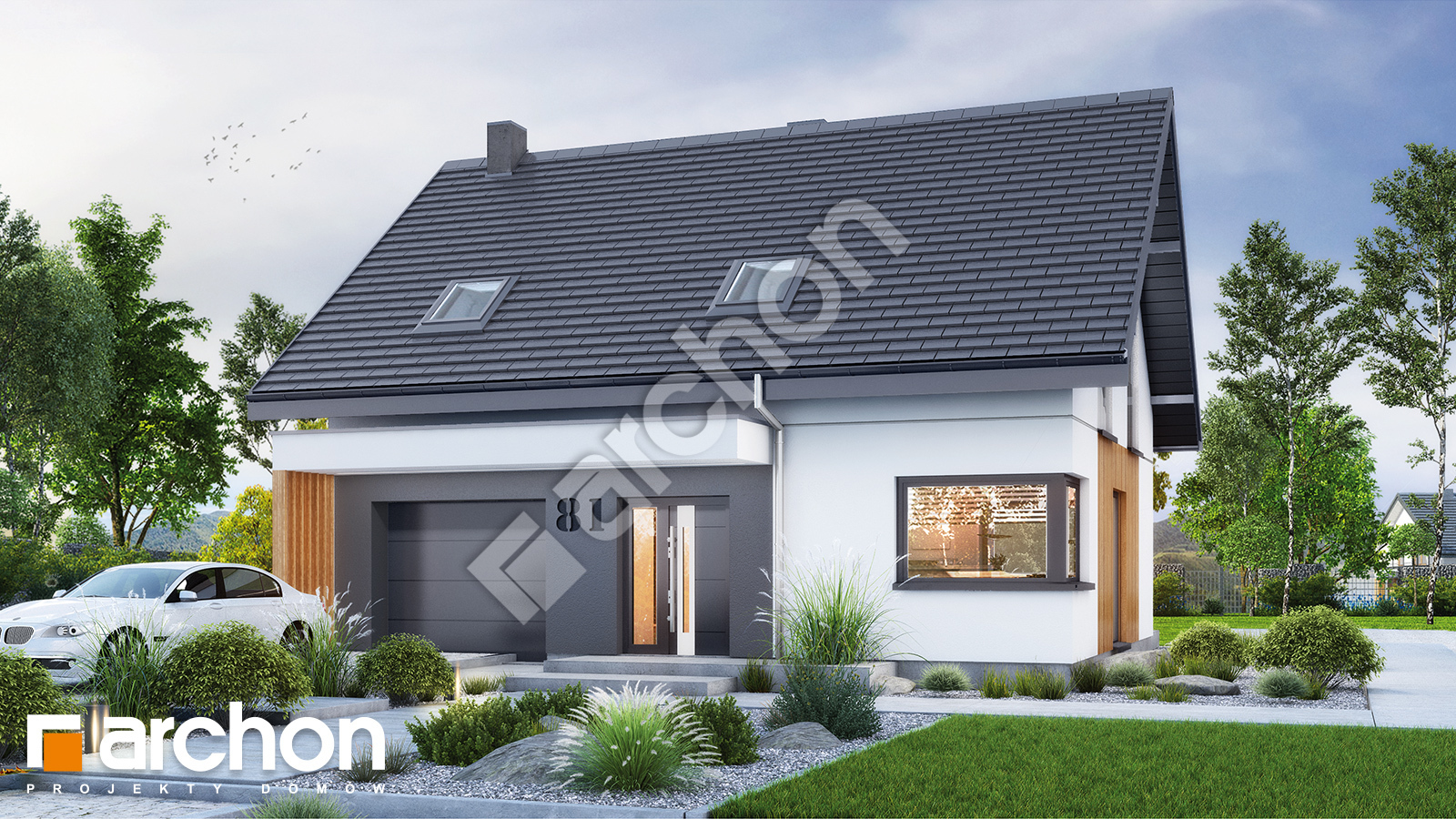 Dom w borówkach 5 (E) OZE