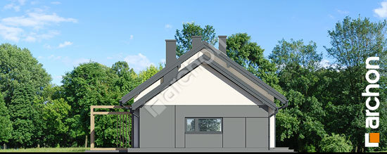 Elewacja boczna projekt dom w kostrzewach 2 g a346266008fb1436c507c57946eafb8d  266