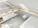 gotowy projekt Dom w lazurach Wizualizacja łazienki (wizualizacja 3 widok 4)