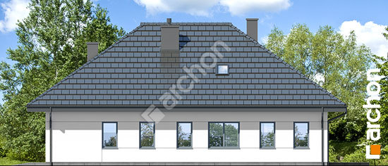 Elewacja boczna projekt dom w cieszyniankach 9 g e2c20023aac5b3ce70ef4c242dcf5916  266