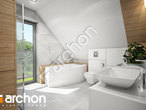 gotowy projekt Dom w orliczkach (G2P) Wizualizacja łazienki (wizualizacja 3 widok 1)