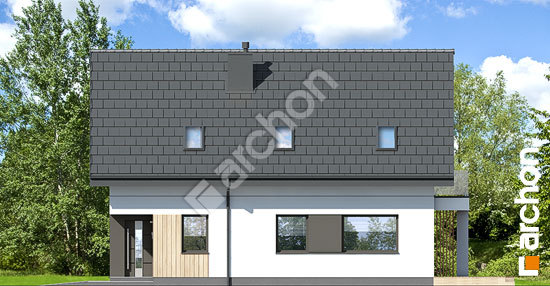 Elewacja boczna projekt dom w arletach 86146abdd48c1114bc910f134549d049  266