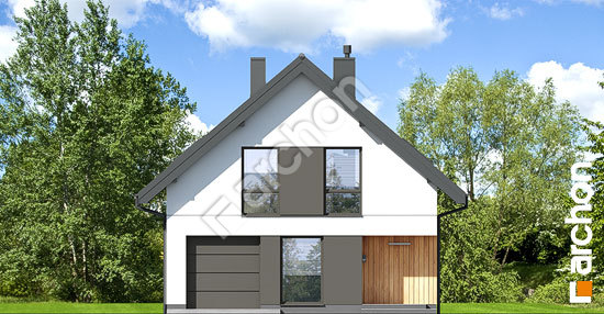 Elewacja frontowa projekt dom w arletach 4070fd95783a20095e5a40f59537b41c  264