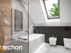 gotowy projekt Dom w arletach Wizualizacja łazienki (wizualizacja 3 widok 2)