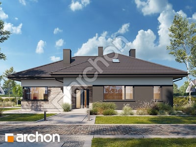 gotowy projekt Dom w przebiśniegach 30 