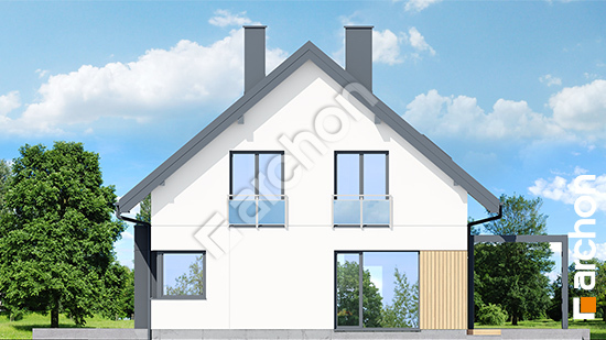 Elewacja boczna projekt dom w aurorach 26 g fe221c9fd53c395541f17376fc87a9f0  266