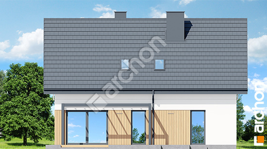 Elewacja ogrodowa projekt dom w aurorach 26 g 3874e6909ef4b44962876468f21b0f95  267