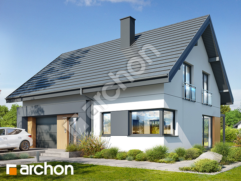 gotowy projekt Dom w aurorach 26 (G) 