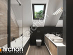 gotowy projekt Dom w szkarłatkach 4 (E) OZE Wizualizacja łazienki (wizualizacja 3 widok 3)