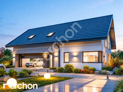 gotowy projekt Dom w aurorach 14 (G2E) 