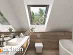 gotowy projekt Dom w przebiśniegach 11 (G2) Wizualizacja łazienki (wizualizacja 3 widok 1)