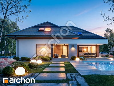 gotowy projekt Dom w przebiśniegach 11 (G2) 