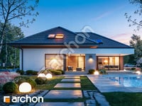 gotowy projekt Dom w przebiśniegach 11 (G2) widok 1