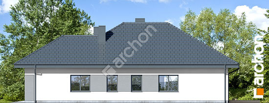 Elewacja boczna projekt dom w renklodach 12 4dc7e03bcf43121e1a8c6f6d34e570f6  266