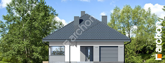 Elewacja frontowa projekt dom w renklodach 12 c8223f553505fe55b5c91105fccf0286  264