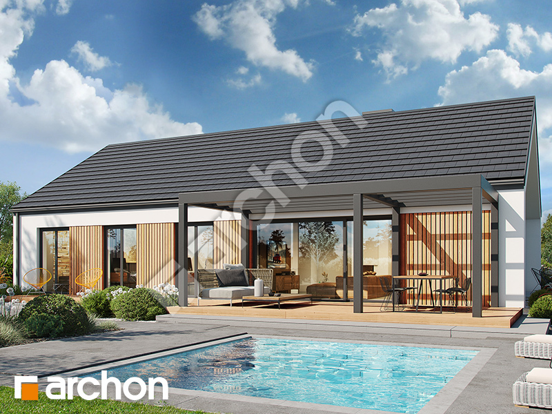 gotowy projekt Dom w skalnicach 2 