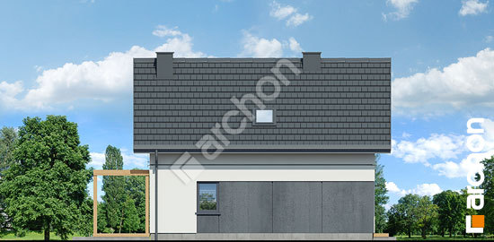 Elewacja boczna projekt dom w stokrotkach 4 a8369e09daf76d39e0c224500468592c  266