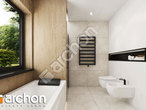 gotowy projekt Dom w leszczynowcach 7 (E) OZE Wizualizacja łazienki (wizualizacja 3 widok 2)