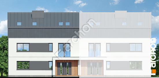 Elewacja frontowa projekt dom w halezjach 6 r2b 0518ee9140d2a19c0735896690c5895e  264