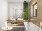 gotowy projekt Dom w mekintoszach 10 Wizualizacja łazienki (wizualizacja 3 widok 1)