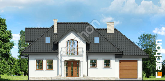 Elewacja frontowa projekt dom w lawendzie ver 2 e9d7c0158f1a49f5bc5142a3e20b5989  264