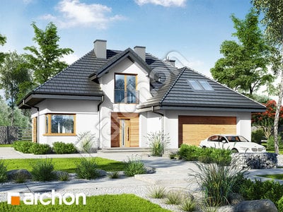 Projekty Domów Z Garażem Dwustanowiskowym Archon