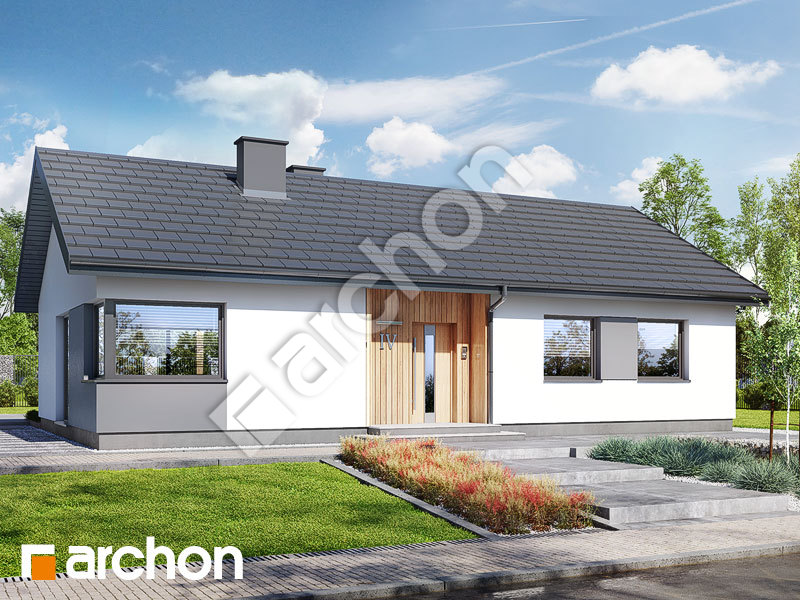 gotowy projekt Dom w kruszczykach 5 