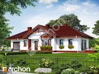 gotowy projekt Dom w storczykach widok 1