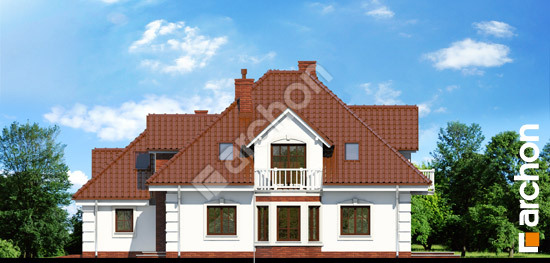 Elewacja boczna projekt dom w orchideach d71d52d40bb13acbb14dcbb5676c10e6  266