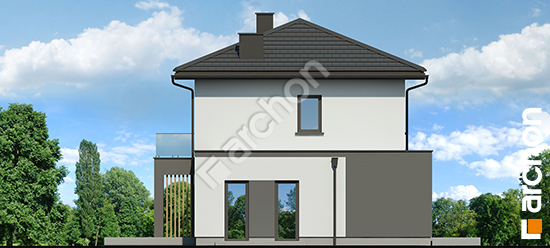 Elewacja boczna projekt willa maja ge 2d55372c3d7190f8b959e9896e813da5  266