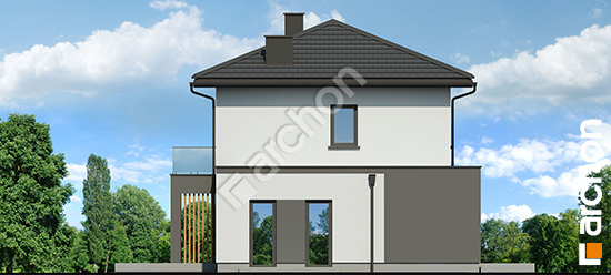 Elewacja boczna projekt willa maja ge a4d1d6cd3209738bfe82344c5f8b775a  266