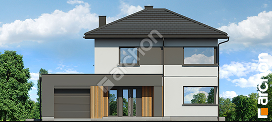 Elewacja frontowa projekt willa maja ge 48a8d0f2286cae4b03dde16563a97fdc  264
