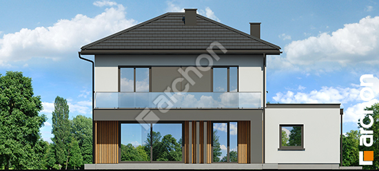 Elewacja ogrodowa projekt willa maja ge 8a788426efe764b814cf65764e3dafc8  267