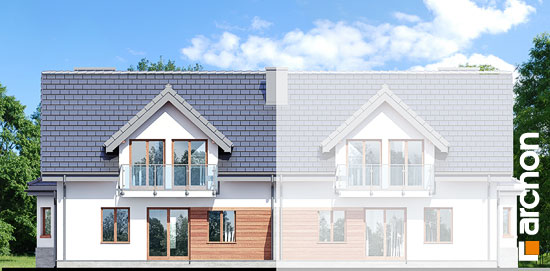 Elewacja ogrodowa projekt dom w klematisach 4 9aa5a445af747fa6b2f05b06242387f3  267