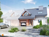 gotowy projekt Dom w klematisach 4 widok 1