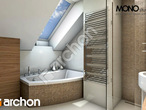 gotowy projekt Dom w perłówce Wizualizacja łazienki (wizualizacja 1 widok 2)