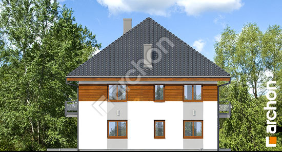 Elewacja boczna projekt dom w kalwilach 2 ab eda16a63bf6f73264a9930508290d57e  266