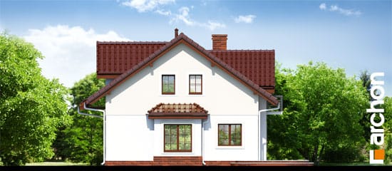 Elewacja boczna projekt dom w cyklamenach deacb91f3929f670179e36f4e180e67a  265