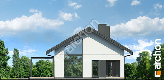 Elewacja frontowa projekt dom w lilakach 12 f1cf03ae7a04c6c179417f83b20f0cb5  264