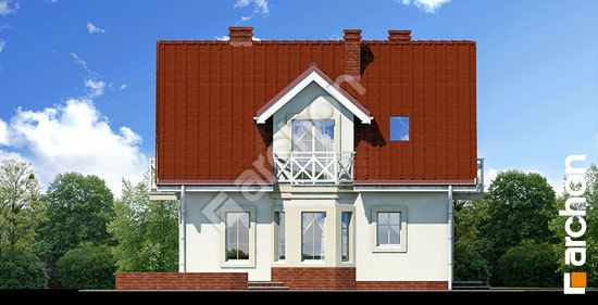 Elewacja boczna projekt dom w rododendronach t 945c4a482e5c2547201d82a8527ede6e  266