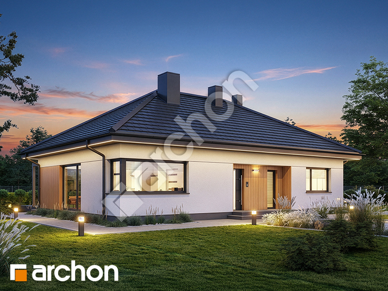 gotowy projekt Dom w lipiennikach 5 