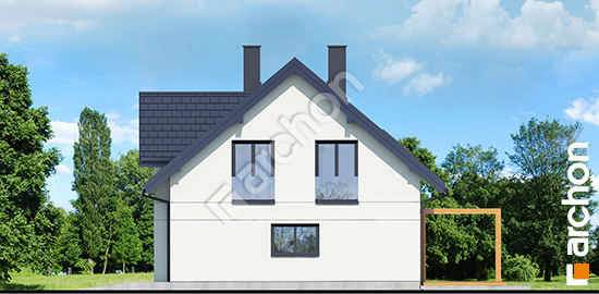 Elewacja boczna projekt dom w balsamowcach 20 g2 5479346f19cf6d3ffd171968955badde  265