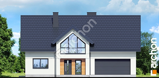 Elewacja frontowa projekt dom w balsamowcach 20 g2 8b50ca0d8c40e17c2fa3684e65568aac  264