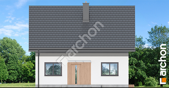 Elewacja frontowa projekt dom w zielistkach 23 e oze 1342f7aa1fac8a0ca49169b389dc0ef9  264