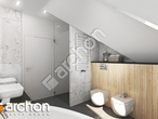 gotowy projekt Dom w nektarynkach 4 (G2N) Wizualizacja łazienki (wizualizacja 3 widok 2)
