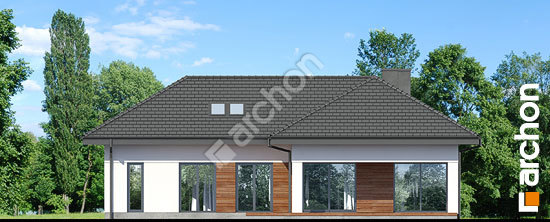 Elewacja ogrodowa projekt dom w rozach 2 g 4a0445bb23f6ab267c1c6ed428d6049b  267
