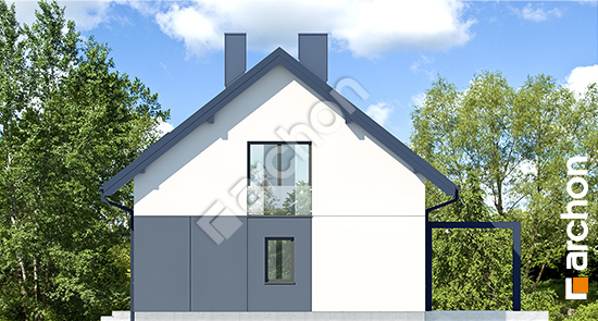 Elewacja boczna projekt dom w wisteriach 21 5aec1f2afb5d67a57237f1362d52a87d  265