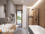 gotowy projekt Dom w kostrzewach 10 (G) Wizualizacja łazienki (wizualizacja 3 widok 2)